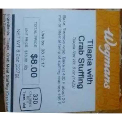 Tilapia with Crab Stuffing