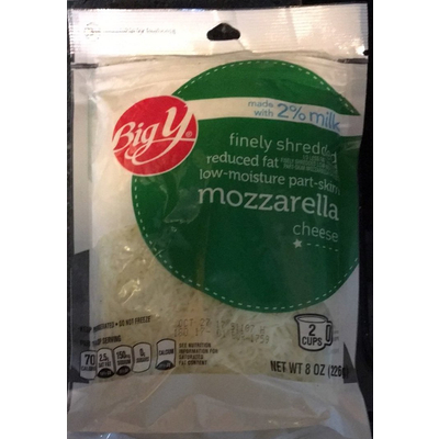 Mozzarella Cheese, Finely Shredded