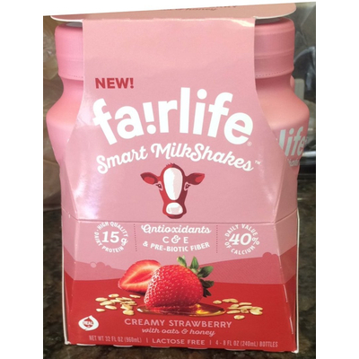 Milkshake, Creamy Strawberry