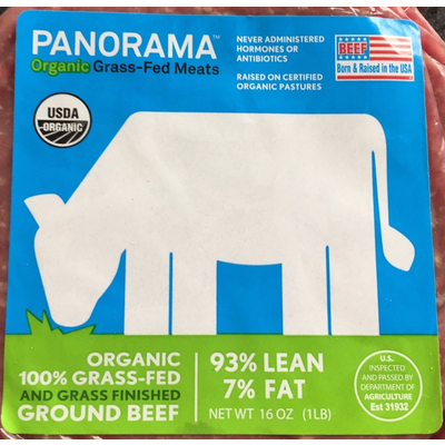 Organic 100% Grass-Fed Ground Beef
