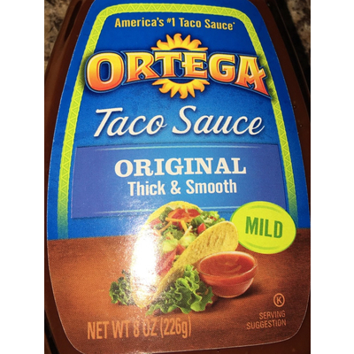 Taco Sauce, Original Thick & Smooth, Mild