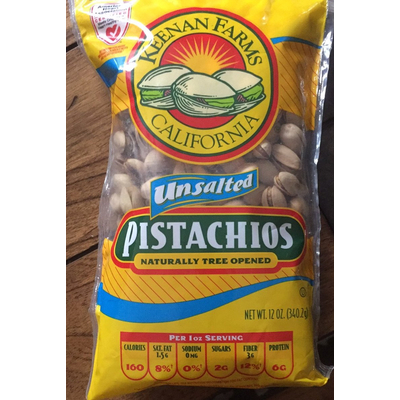 Unsalted Pistachios