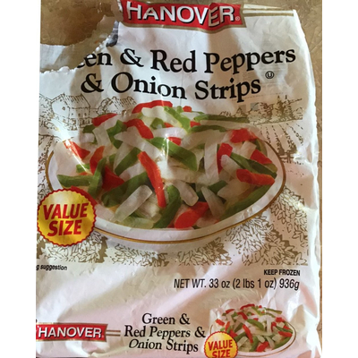 Green & Red Peppers& Onion Strips