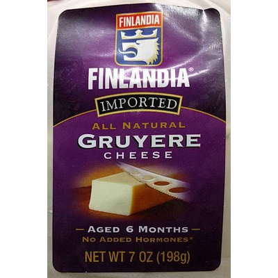 Cheese, Gruyere