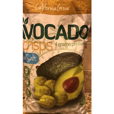 Avocado Crisps with Sea Salt