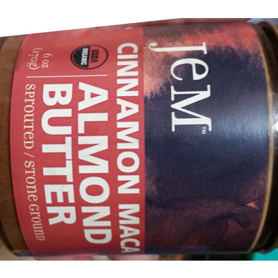 Cinnamon Maca Almond Butter, Sprouted