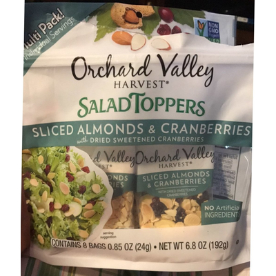 Sliced Almonds & Cranberries