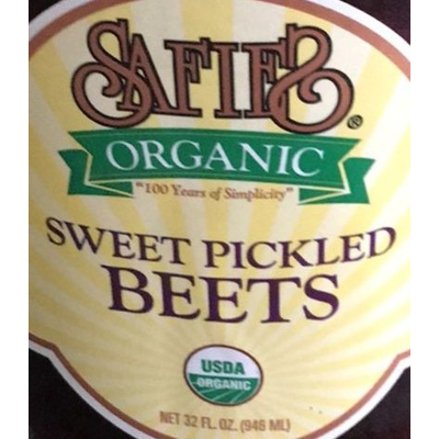 Sweet Pickled Beets, Organic