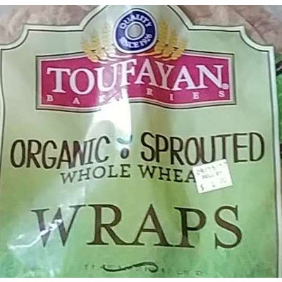 Wraps, Organic Sprouted Whole Wheat