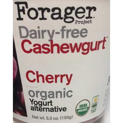 Organic Yogurt Alternative, Dairy-free Cashewgurt, Cherry