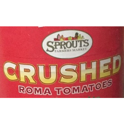 Roma Tomatoes, Crushed