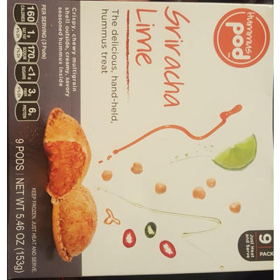 Hummus Pod, Sriracha Lime