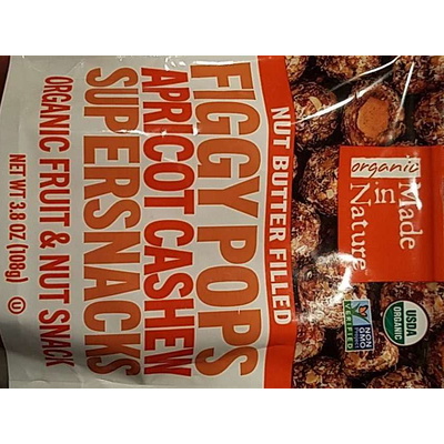 Nut Butter Filled Figgy Pops Apricot Cashew Supersnacks