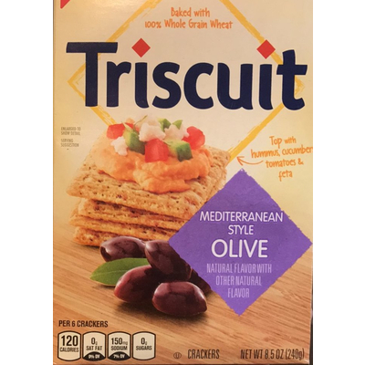 Triscuit, Mediterranean Style Olive