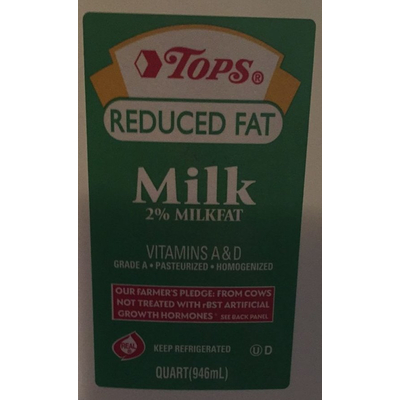 Milk, Reduced Fat