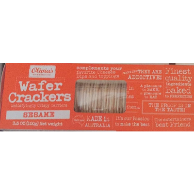Wafer Crackers, Sesame