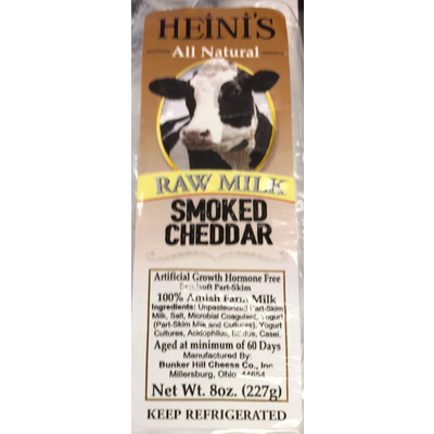 Smoked Cheddar, Raw Milk