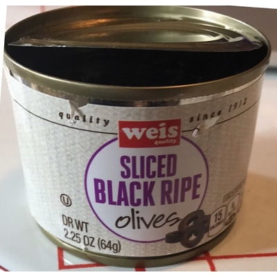 Black Olives, Sliced