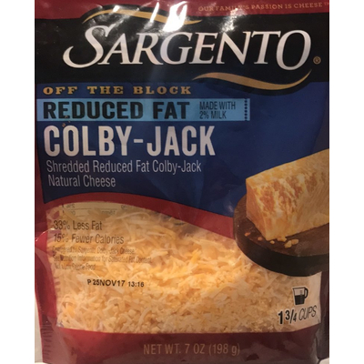 Reduced Fat Colby-Jack Cheese