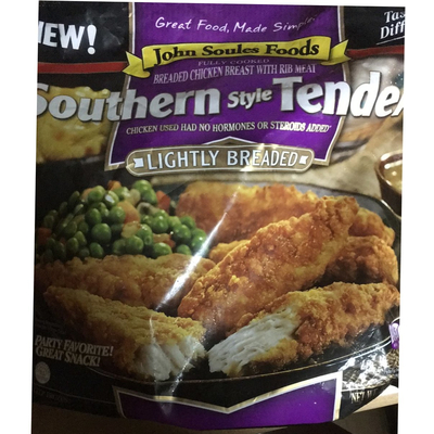 Breaded Chicken Breast, Southern Style Tenders