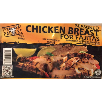 Chicken Breast for Fajitas