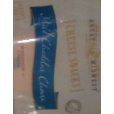 Cheese Snacks, Mild Cheddar Cheese