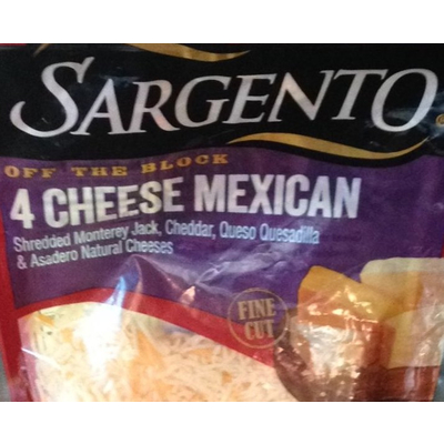 4 Cheese Mexican Shredded Cheese