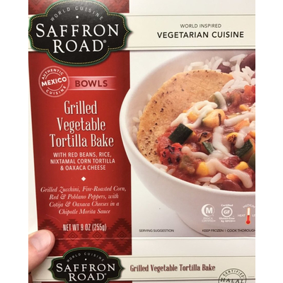 Bowls, Grilled Vegetable Tortilla Bake