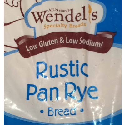 Rustic Pan Rye Bread