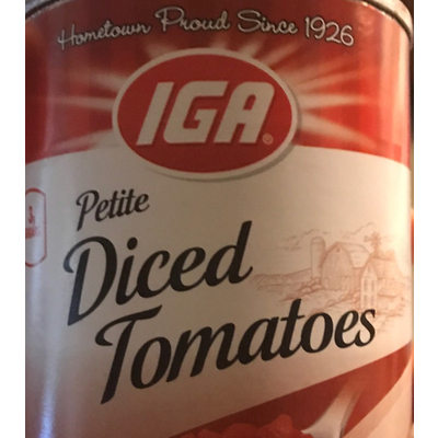 Petite Diced Tomatoes