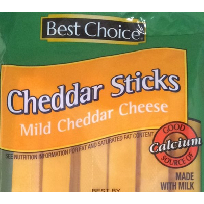 Cheddar Sticks, Mild Cheddar Cheese