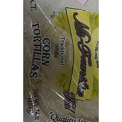 Corn Tortillas, White
