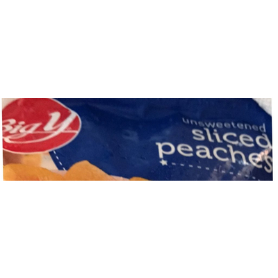 Sliced Peaches, Unsweetened