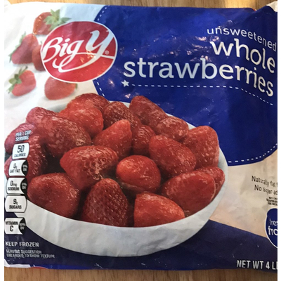 Whole Strawberries, Unsweetened