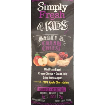 4 Kids Bagel & Cream Cheese