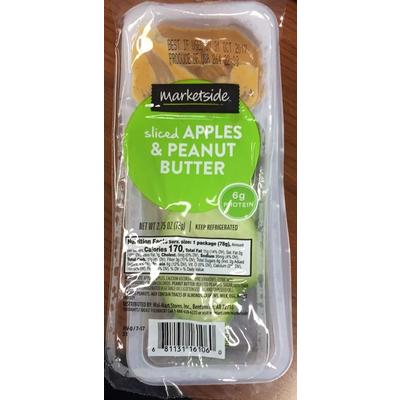 Sliced Apples & Peanut Butter