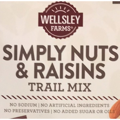 Trail Mix, Simply Nuts & Raisins