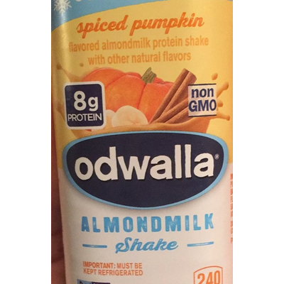 Almondmilk Shake, Spiced Pumpkin