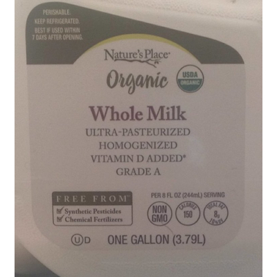 Whole Milk, Organic