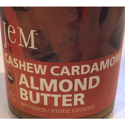 Almond Butter, Cashew Cardamom
