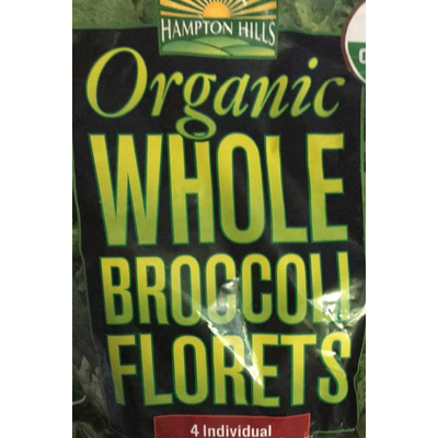 Organic Whole Broccoli Florets