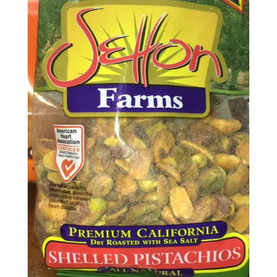 Shelled Pistachios, Dry Roasted with Sea Salt