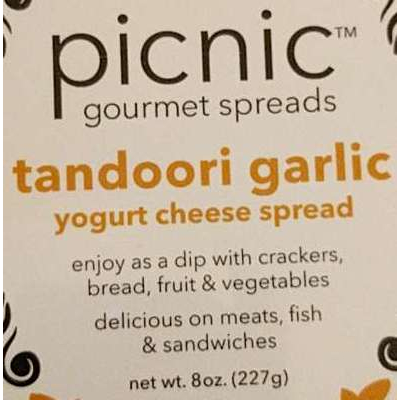 Tandoori Garlic Yogurt Cheese Spread