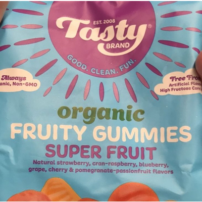 Organic Fruit Gummies, Super Fruit