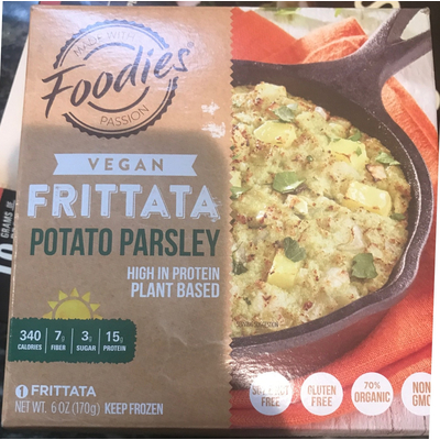 Vegan Frittata, Potato Parsley