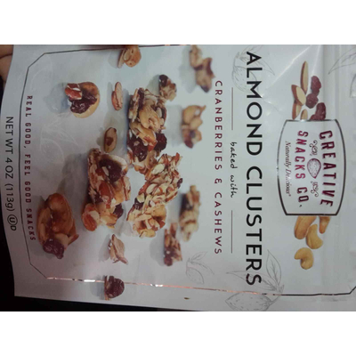Almond Clusters with Cranberries & Cashews