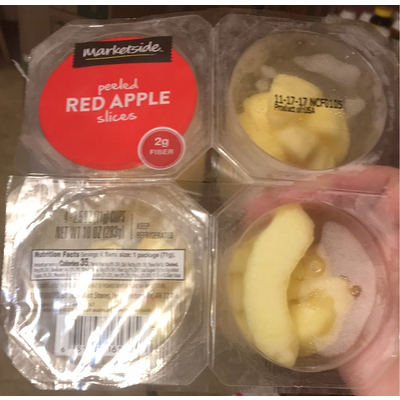 Red Apple Slices
