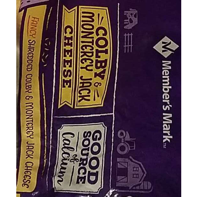 Shredded Cheese, Colby & Monterey Jack