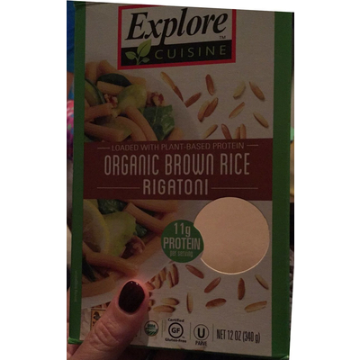 Organic Brown Rice, Rigatoni
