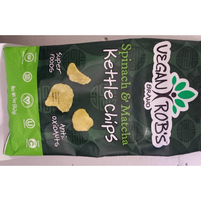 Kettle Chips, Spinach & Matcha